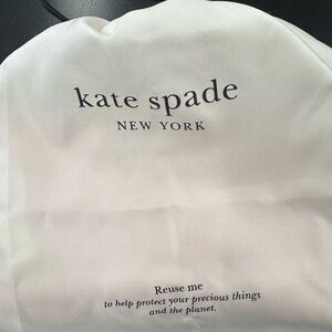 Kate Spade White Dust Bag
